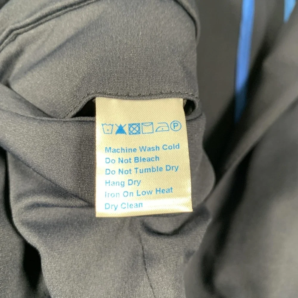 Twillory Blazer Mens 38S Blue Stretch 2 Button Suit Jacket Machine Washable